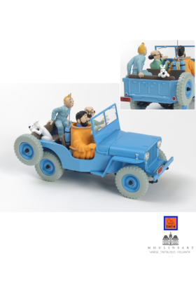 TINTIN 1/24 - CJ2A WILLY´S JEEP