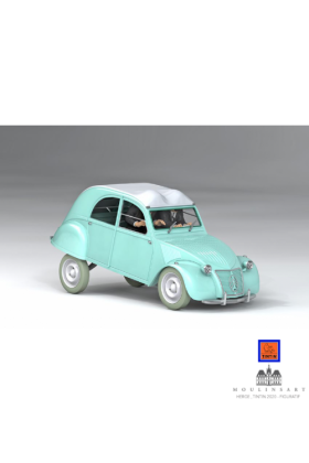 TINTIN 1/24 - THOMPSON´S 2CV