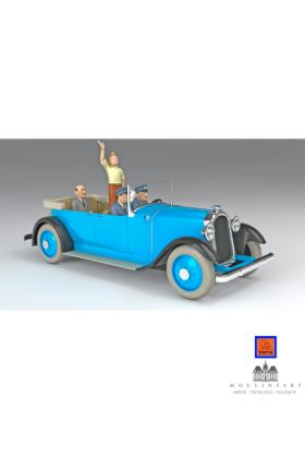 TINTIN 1/24 - PARADE LIMOUSINE