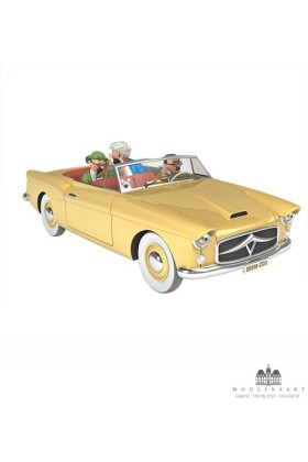 TINTIN 1/24 - CONVERTIBLE BORDURIAN CAR