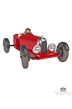 TINTIN 1/24 - RED AMILCAR OF THE SOVIETS
