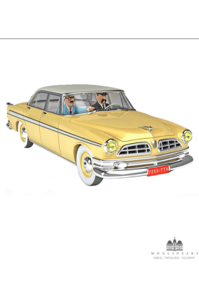 TINTIN 1/24 - YELLOW CHRYSLER