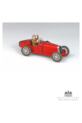 TINTIN 1/24 - BUGATTI BOBBY SMILES