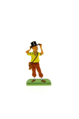 2D METAL - TINTIN IN TOP HAT