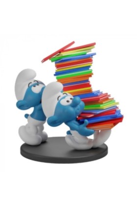 SMURFS STACK OF BOOKS