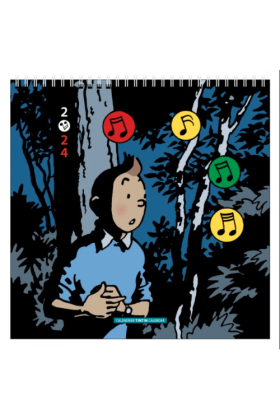 TINTIN 2024 WALL CALENDAR
