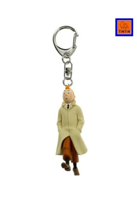 TINTIN WALKING PVC KEYRING