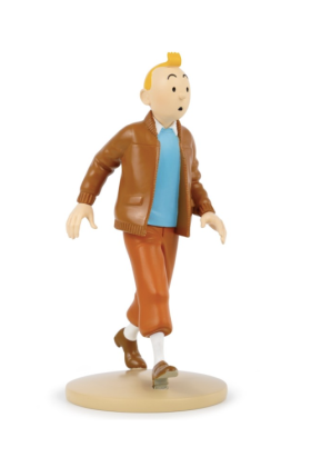TINTIN AVIATOR RESIN FIGURINE