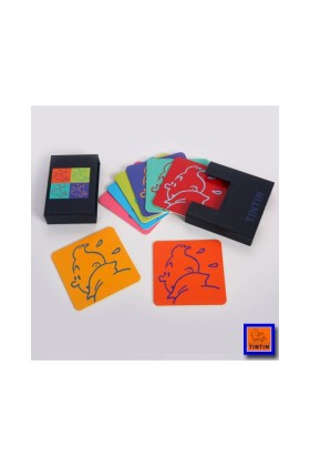 TINTIN COASTER SET