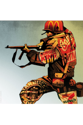 URBAN CAMOUFLAGE 18X18