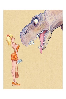 YEAGLE - MANDY & DINO 18X24