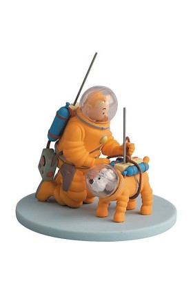 TENTEN - BOX SCENE TINTIN COSMONAUT