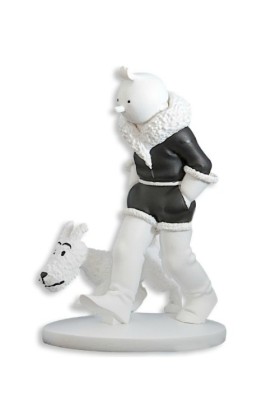TENTEN - HORS SERIE TINTIN AVIATOR & MILOU STATUETTE