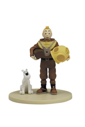 TENTEN - BOX SCENE TINTIN IN HIS DIVING SUIT