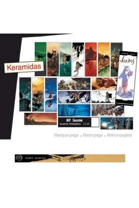 LUUNA kitap ayracı seti CRISSE & KERAMIDAS