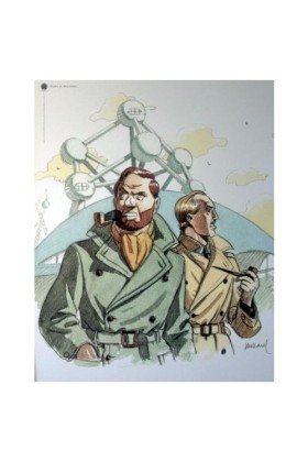 JUILLARD - BLAKE & MORTIMER 40X50