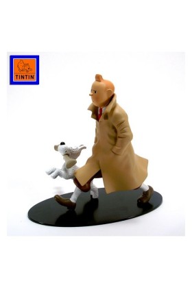 TINTIN NOSTALGIE COLLECTION - VOYAGEUR RESIN 8
