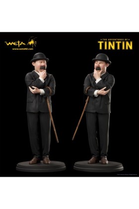 TINTIN MOVIE - THOMSON & THOMPSON STATUE