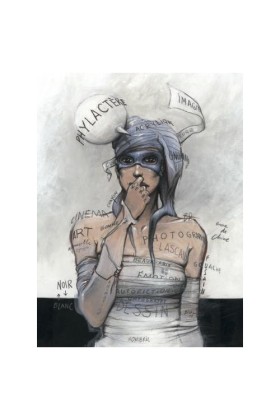 ENKI BILAL - LA BANDE DESSINEE 50X70