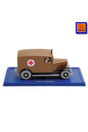 TENTEN - 1/43 CARS 1 - AMBULANCE TINTIN IN AMERICA