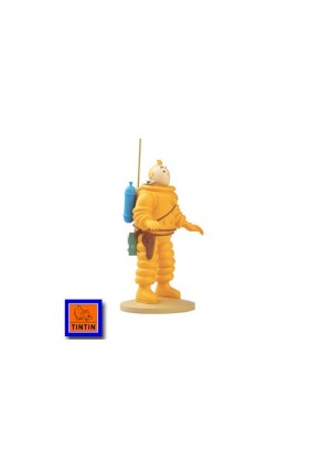 TINTIN COSMONAUT RESIN FIGURINE
