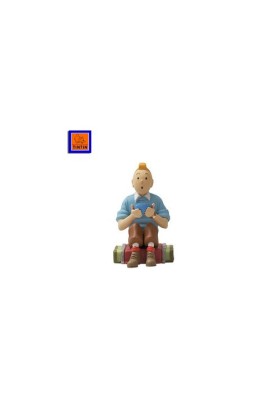 TINTIN SITTING IN TIBET VINYL FIGURINE