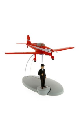 TINTIN THE BLACK ISLAND - RED PLANE