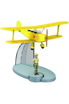 TINTIN IN THE CONGO - YELLOW BIPLANE