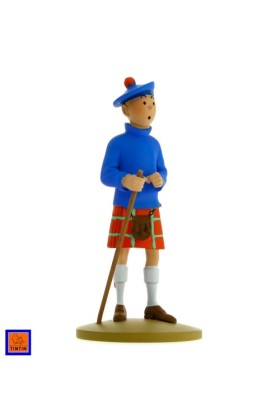 TINTIN IN A KILT RESIN FIGURINE