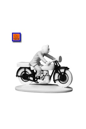 TINTIN MOTO RESIN FIGURINE