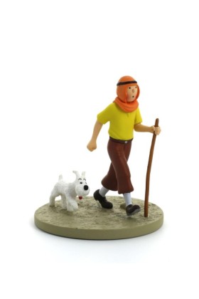 TENTEN BOX SCENE - TINTIN IN THE DESERT