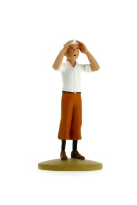 TINTIN IN THE DESERT RESIN FIGURINE