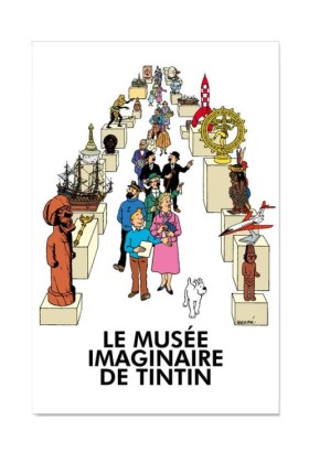 LE MUSEE IMAGINAIRE DE TINTIN POSTER