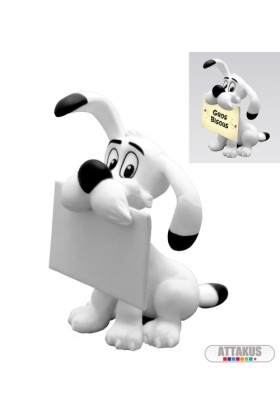 IDEFIX WITH CUSTOM MESSAGE PVC FIGURINE