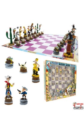 LUCKY LUKE CHESS SET