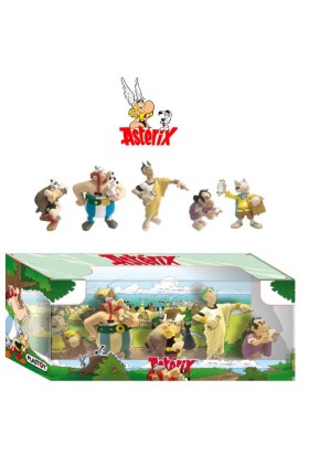 ASTERIX PAPYRUS DE CESAR FIGURE SET