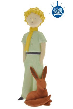LE PETIT PRINCE & RENARD RESIN STATUE