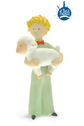 LE PETIT PRINCE & LE MOUTON RESIN STATUE