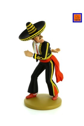 TINTIN - GENERAL ALCAZAR RESIN FIGURINE