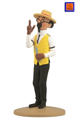TINTIN - TOURNESOL JARDINIER RESIN FIGURINE
