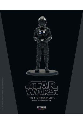 STAR WARS ELITE TIE FIGHTER PILOT STATUE