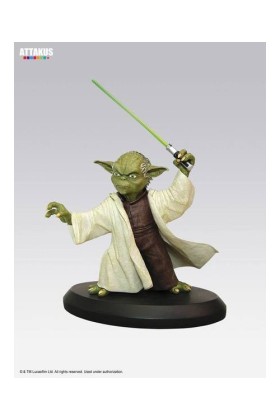 STAR WARS ELITE YODA AOTC STATUE
