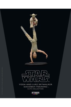 STAR WARS ELITE COLLECTION LUKE & YODA DAGOBAH TRAINING