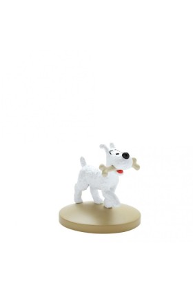 TINTIN SNOWY WITH A BONE