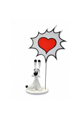 ASTERIX COMICS BUBBLES IDEFIX STATUE