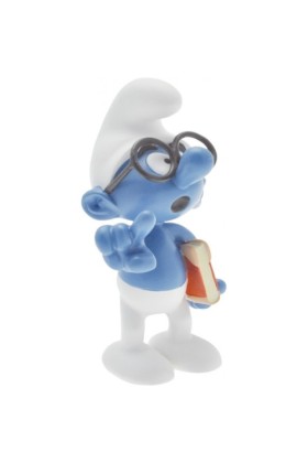 SMURFS BRAINY SMURF RESIN STATUE