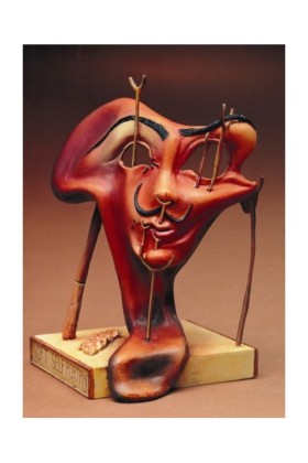 SALVADOR DALI SELF PORTRAIT WITH FRIED BACON