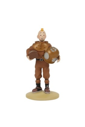 TINTIN IN DIVING SUIT RESIN FIGURINE