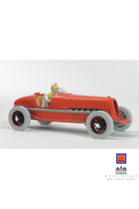 TINTIN 1/24 - RED RACING CAR